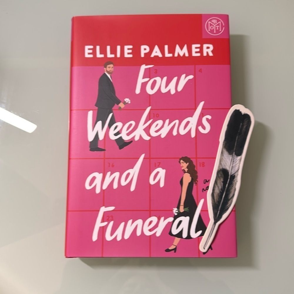 BOTM | Four Weekends and a Funeral‎ | Hardcover | FREE Bookmark